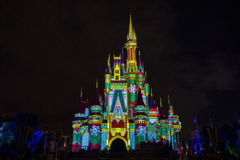 Holiday Decorations at Walt Disney World Resort